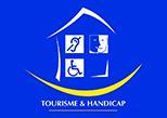 Logo Tourisme et Handicap : auditif, mental et moteur