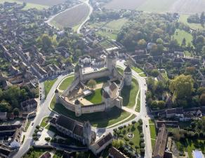 Le château vue du ciel