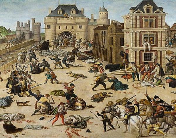 Le massacre de la Saint-Barthélémy